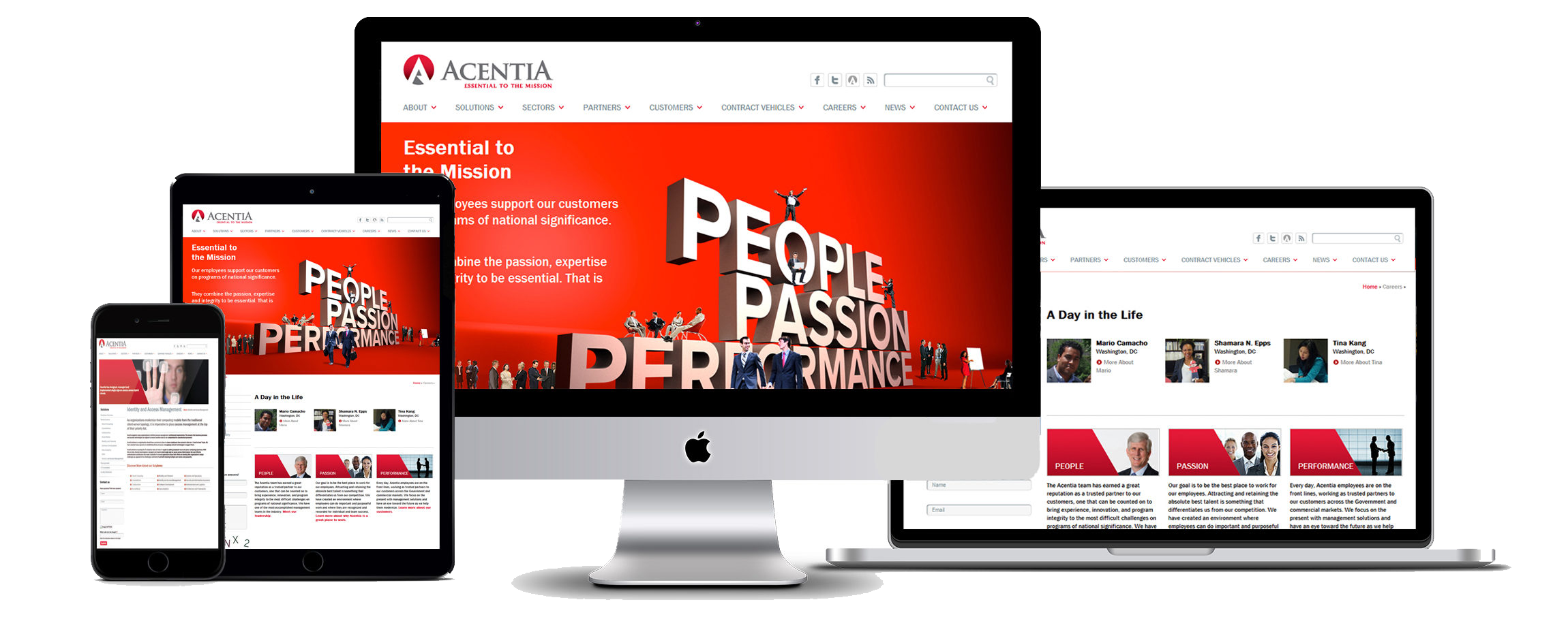 Acentia-screens