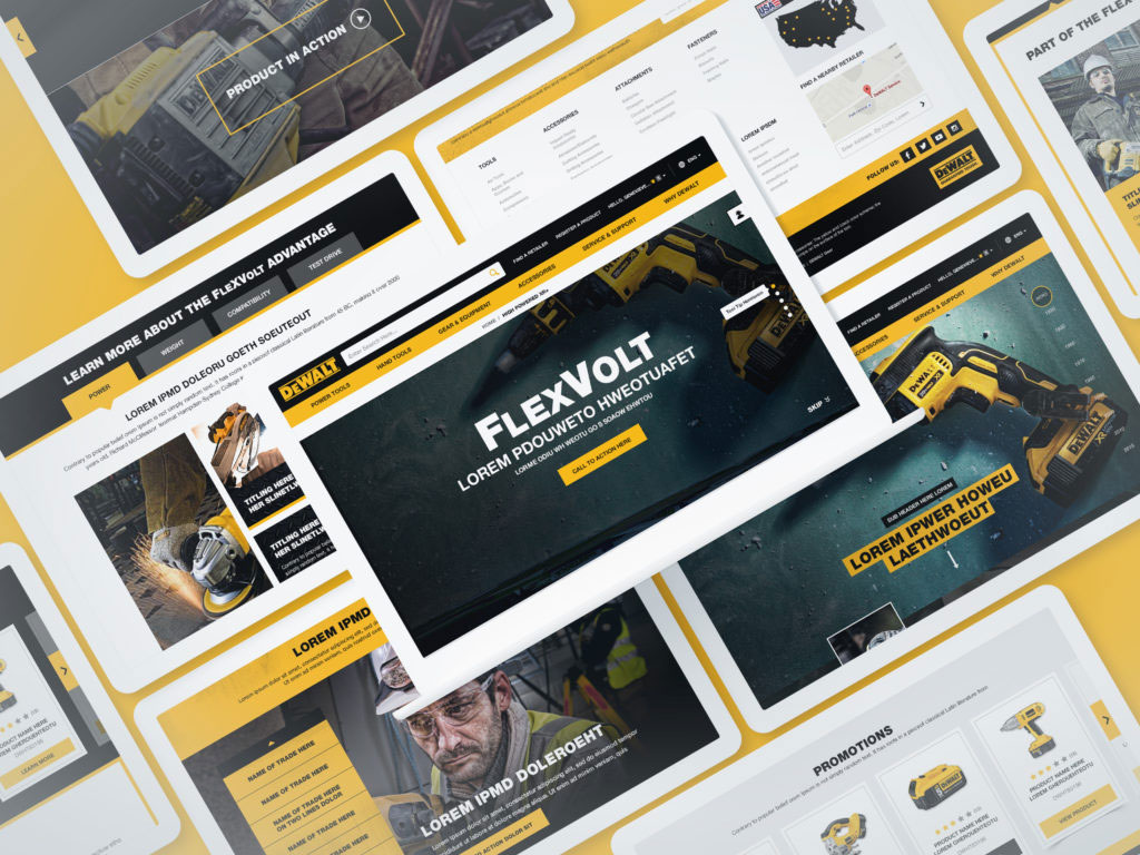 Dewalt best sale official website