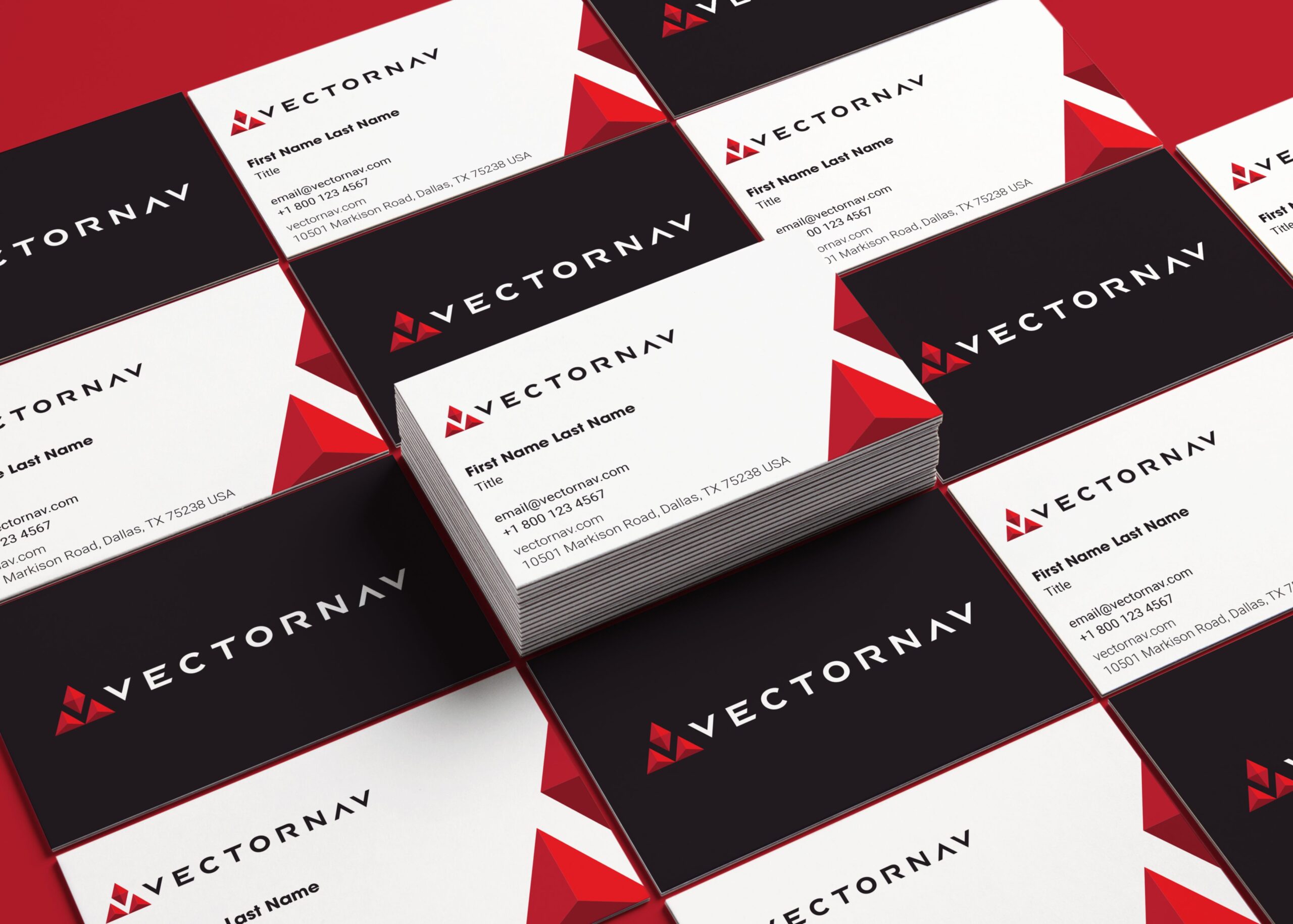 Perspective Business Cards MockUp 2