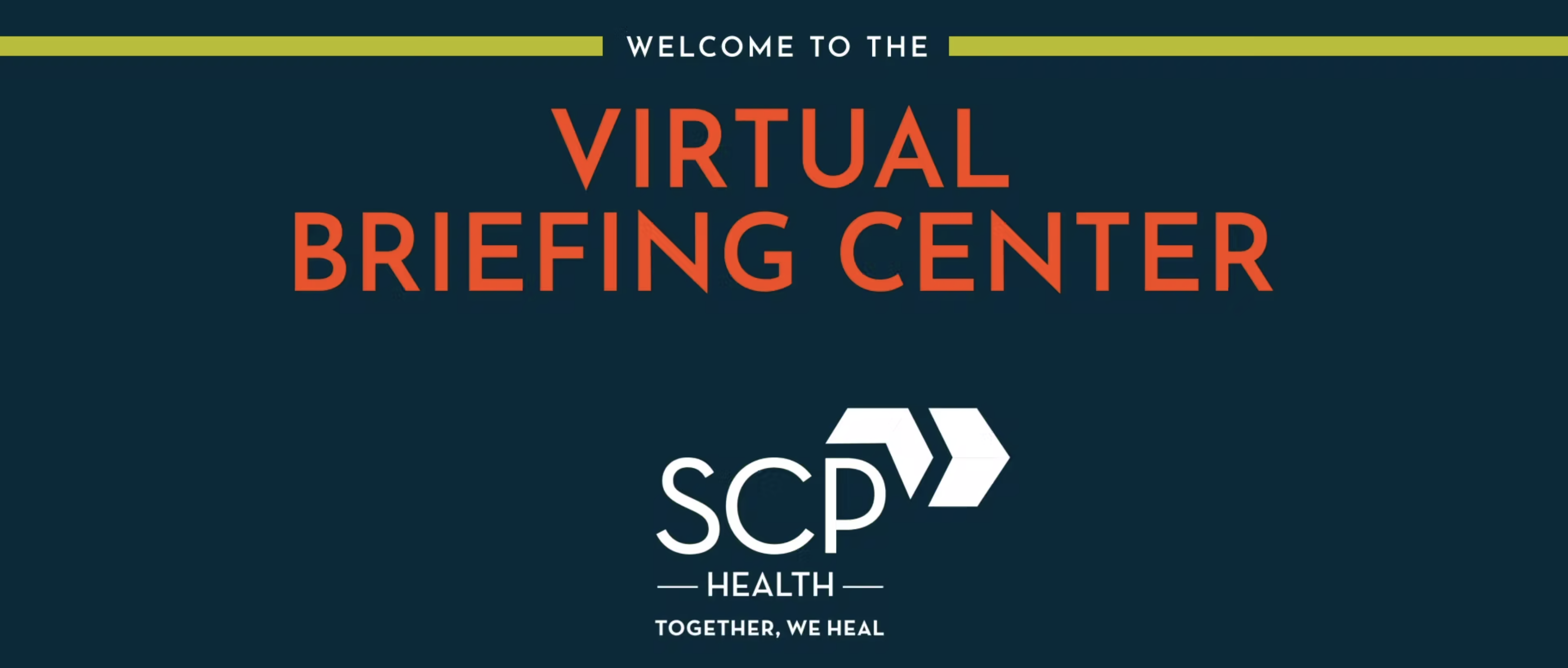 Virtual-BriefingCenter welcome