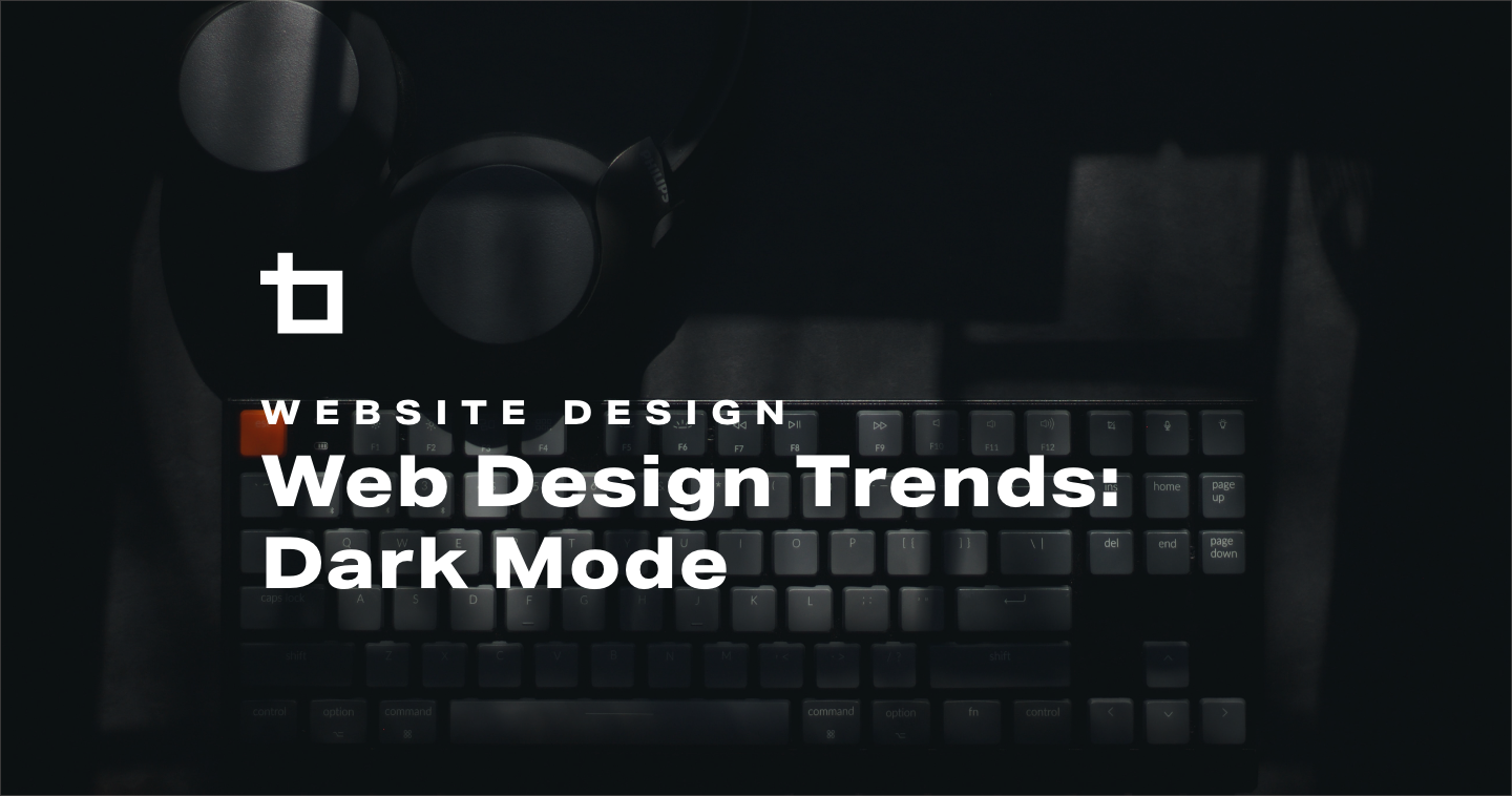 Website Design Trends Dark Mode Bluetext