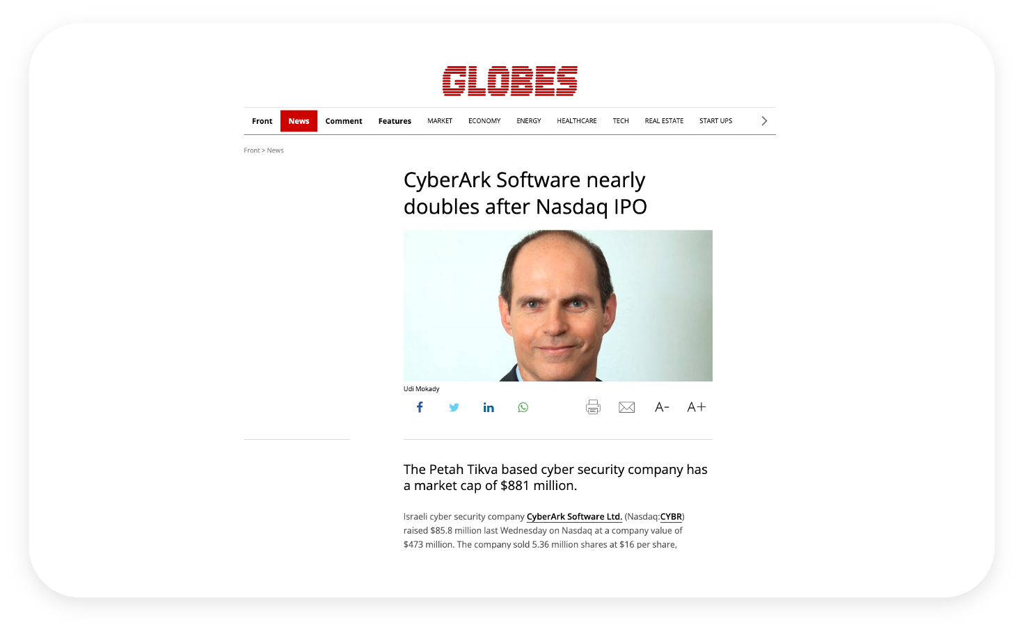 CyberArk Outcome