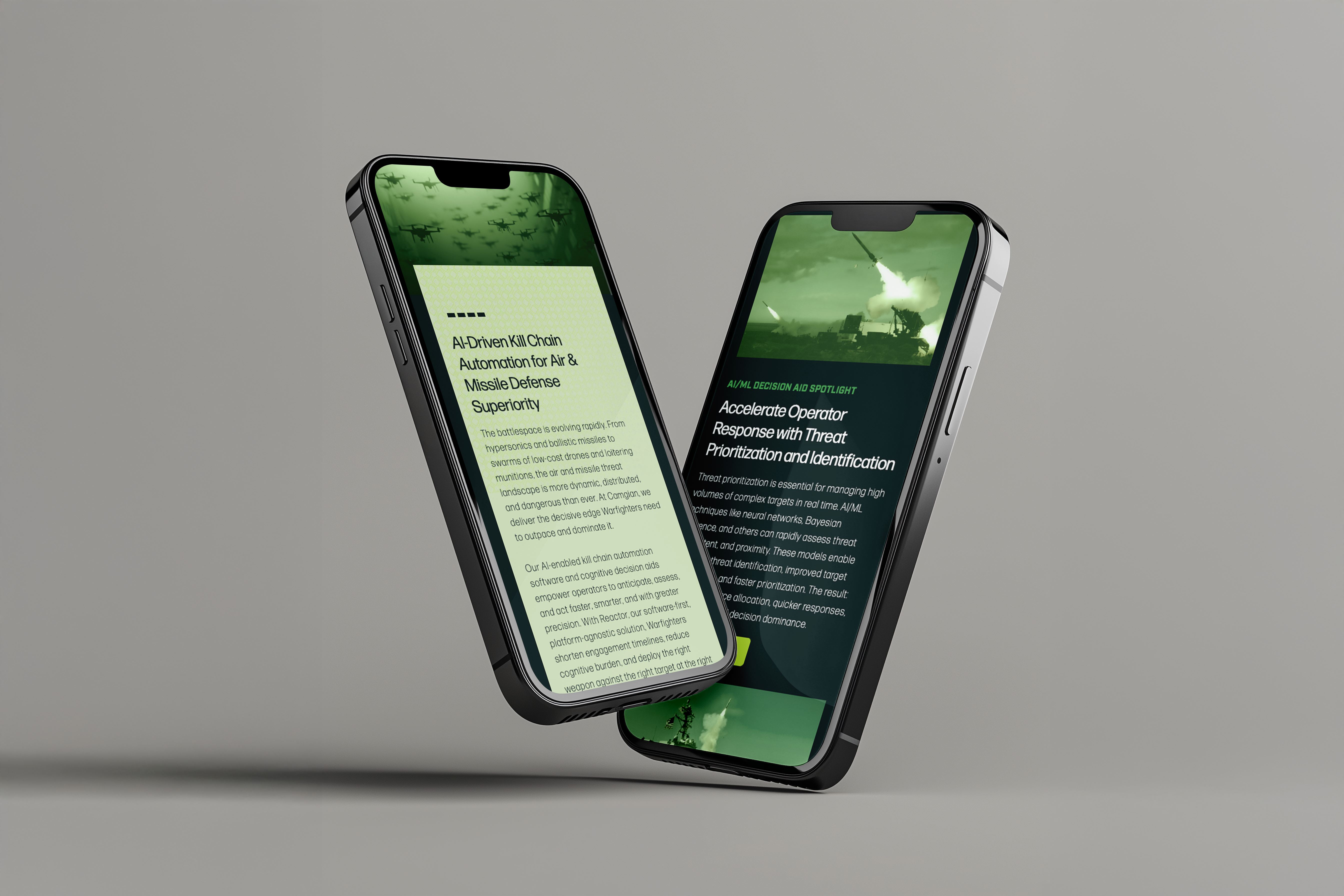 camgian-mobile screens