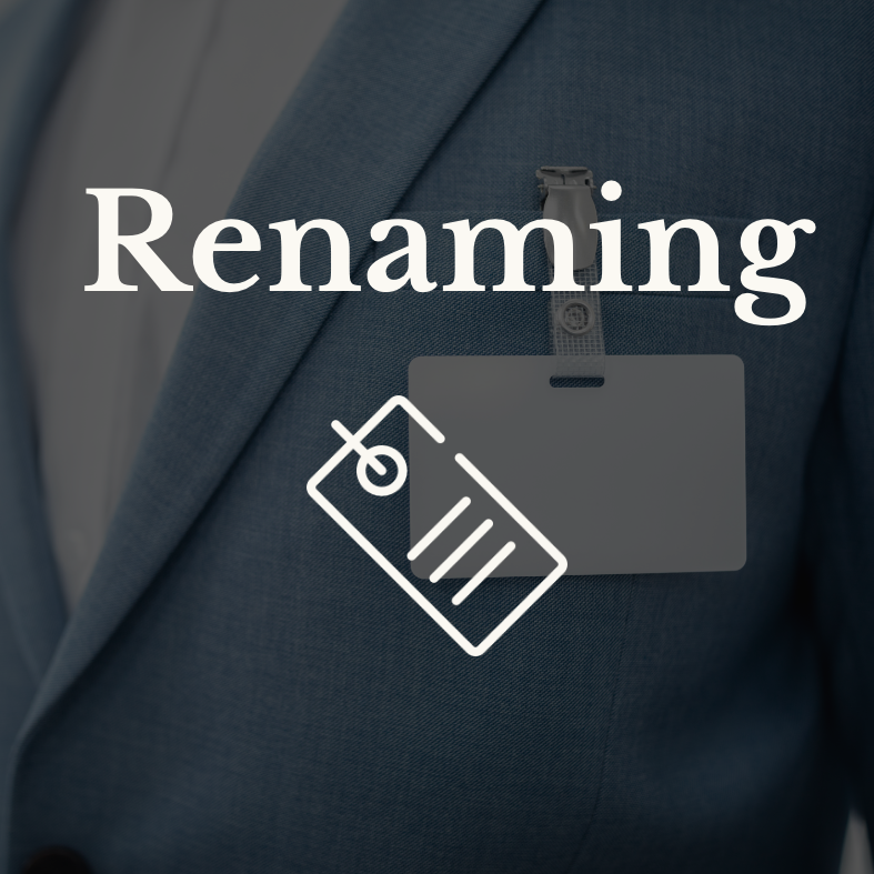 Renaming v2